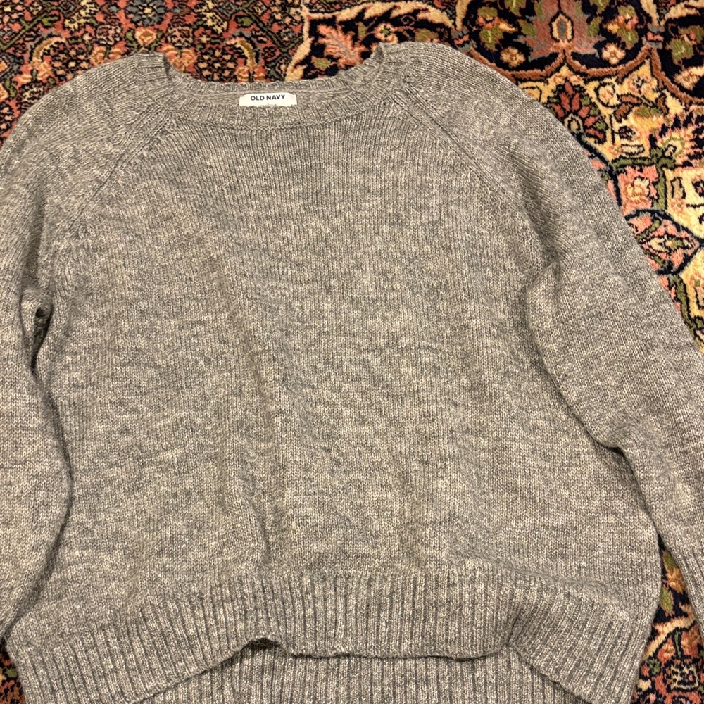 Old Navy Heather Gray Women's Sweater